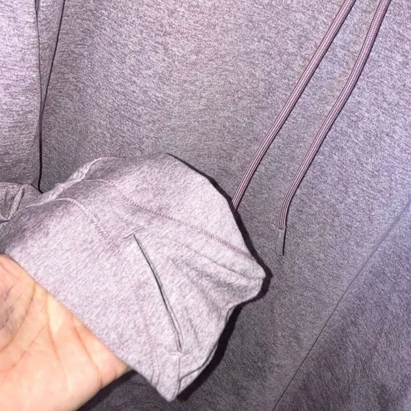 Athleta uptempo hoodie sweatshirt Size Medium mauve Gorpcore Lounge Activewear - Image 4
