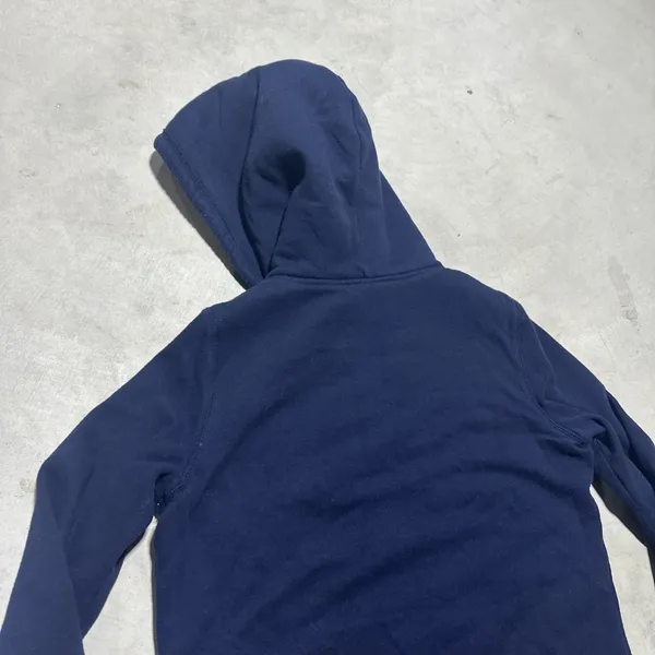 Hollister Surf Crew Hoodie Women's M Blue Embroidered Y2K Fleece Lined Full Zip - Image 8