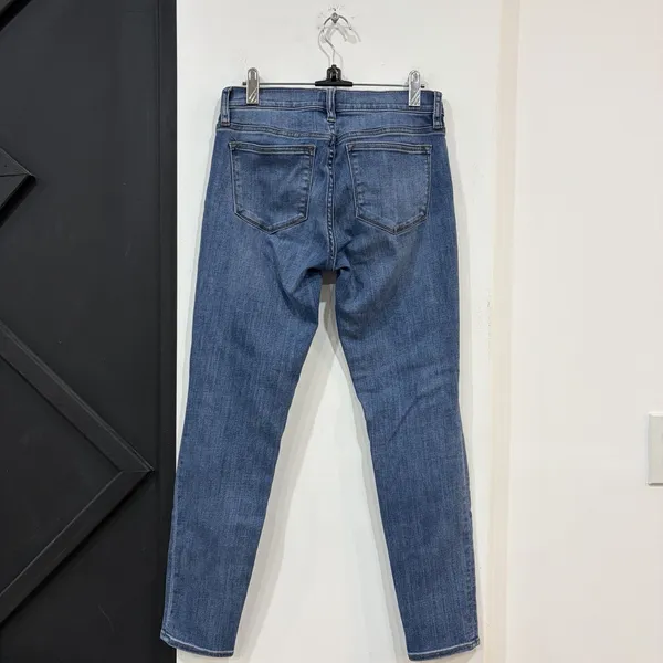 J Crew Toothpick Skinny Ankle Denim Jeans Size 27 Waist Mid Rise - Image 5