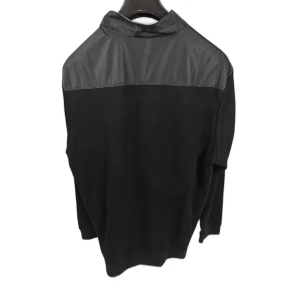 Mens Hugo Boss B-Sidney Quarter Zip Pullover Black 3XL - Image 3