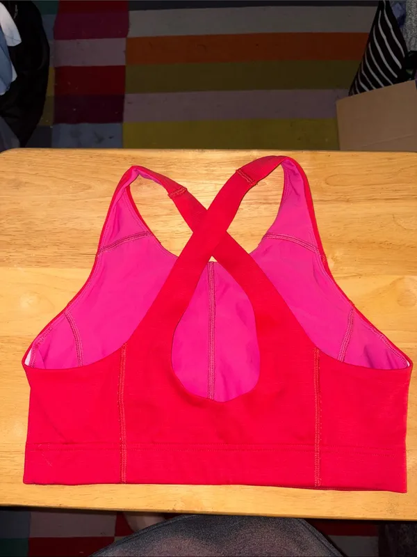 Outdoor Voices High Neck Sports Bra, Medium - Image 2