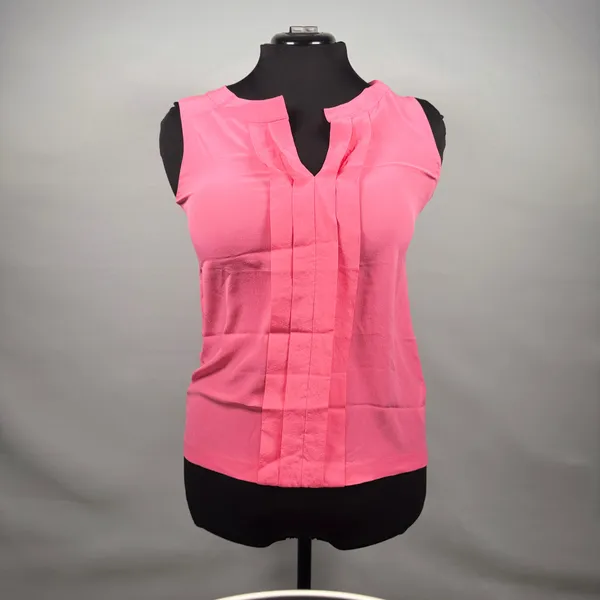 Pink Kate Spade Silk Sleeveless Top Size 8 - Image 2