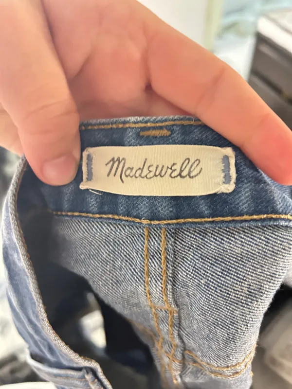 Madewell The Perfect Jean Shorts - Image 3
