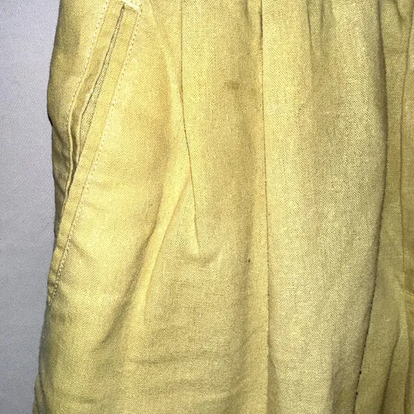 Patagonia Women's Size Medium Yellow Island Hemp Shorts 8" Drawstring Pockets - Image 4