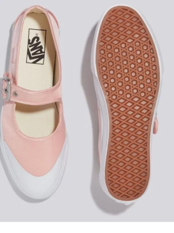 NEW Vans Mary Jane Ballet Chintz Rose Canvas adjustable Sneaker M-7 W8.5 - Image 4