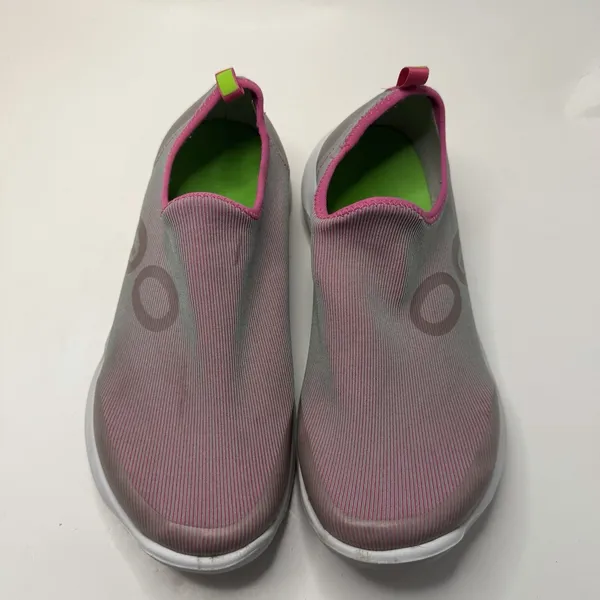 Oofos OOmg Sport Shoe Recovery Slip-On Low Rise Fuschia Sneaker Women's Size 9 - Image 3