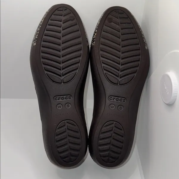 Crocs Sienna Ballet Flats Shoes Brown Slip On Women’s 6 - Image 8