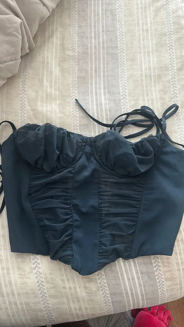 White Fox Corset Top - Image 2