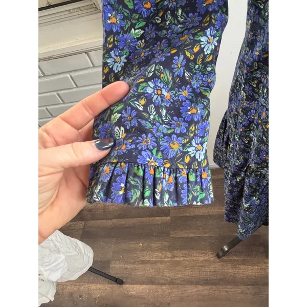 Free People NEW‎ WITHOUT TAGS The Avenue Mini Dress small boho cottagecore - Image 3