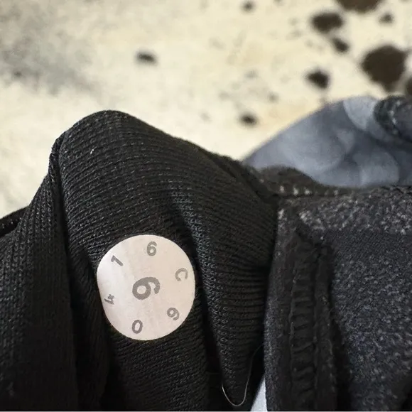 LULULEMON Wunder Under Pant Legging Hi-Rise‎ Midnight Tulle Multi Black Size 6 - Image 9