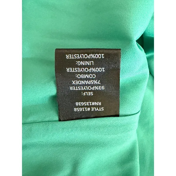 NWT Hutch Belted Maxi Dress Women Size 16W 2026 Style Green Belted Pleated - Image 7