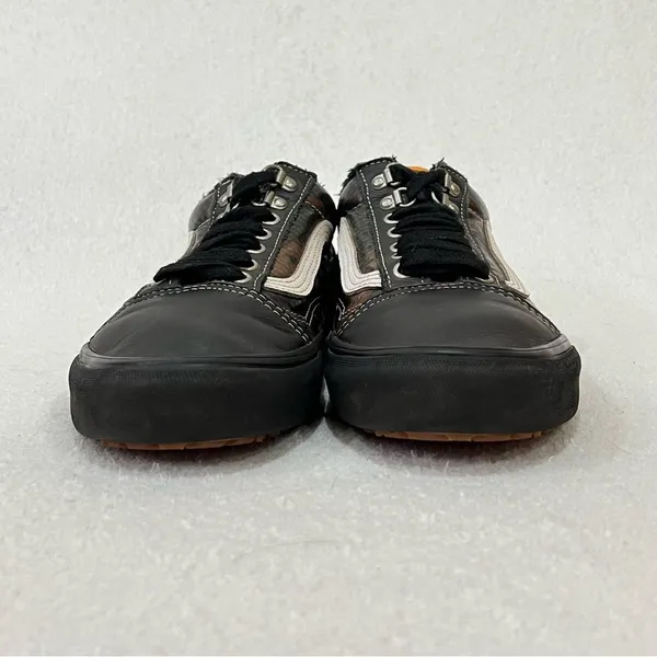 Vans Black Camouflage Old Skool MTE All-Weather Skate Shoes Size 9 - Image 4
