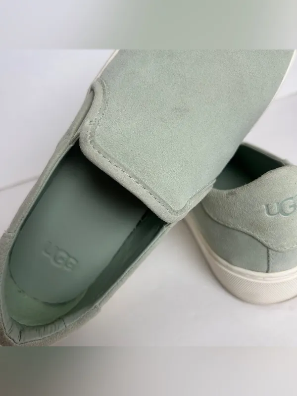 UGG Jass Suede Slip On Sneaker in Mint - Image 6