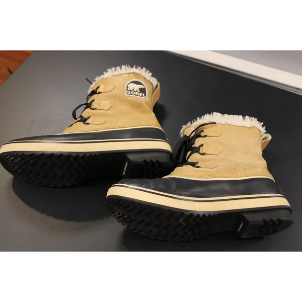 Sorel Tivoli III Boots W 10 Tan Black Waterproof Winter NL1631-280 - Flaws - Image 6