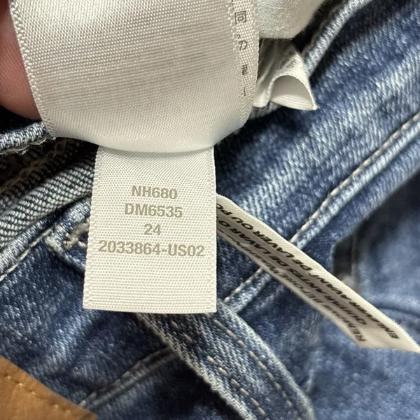 Madewell The Perfect Vintage Flare Jeans Size 24 Hallstrom Wash Blue NH680 - Image 12