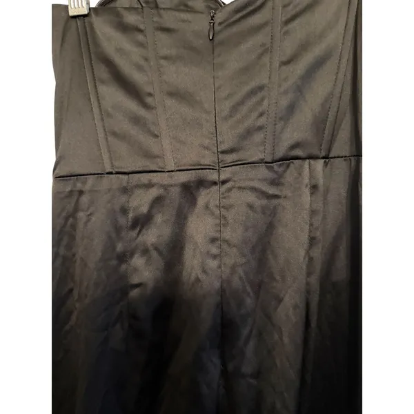 BABYBOO Safiya Black Strapless Gown - Size S - Image 6