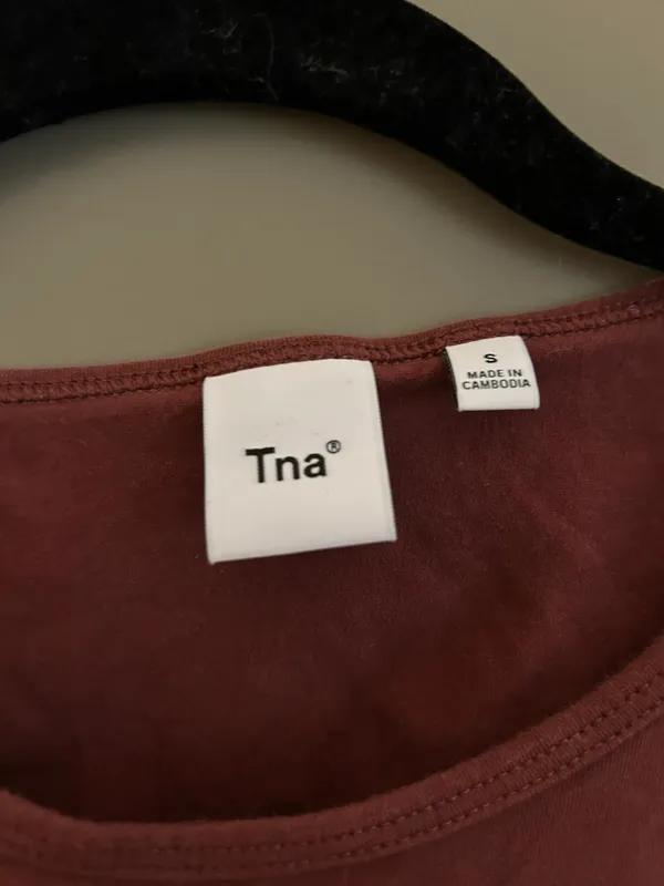 TNA Maroon Baby Tee - Image 4