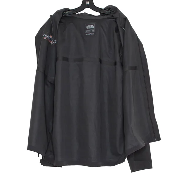 NWOT The North Face Mens Jacket Apex Flex Rain Waterproof Branded Gray XXL EK - Image 2
