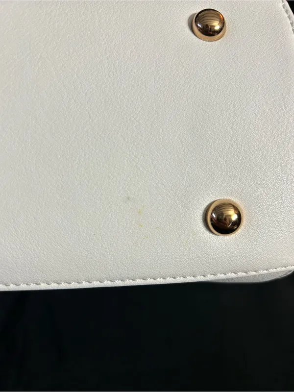 Unbranded White Top-Handle Lego Design Love Accent Satchel Shoulder Bag NWT - Image 9