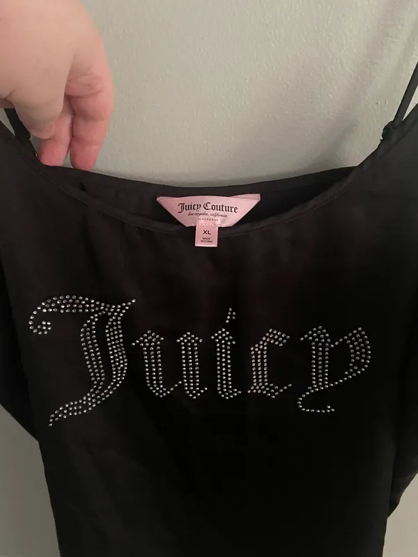 Juicy Couture Tank Top Black - Image 2