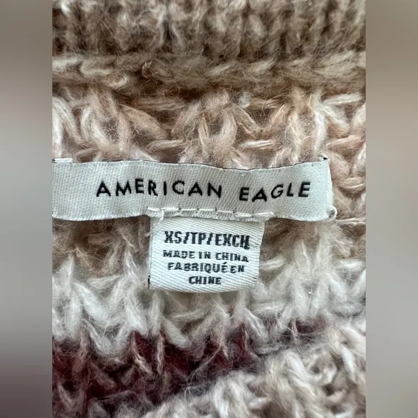 American Eagle Outfitters oversized Striped Knit Sweater - Image 4