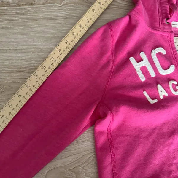 Hollister Large Laguna Beach Hoodie Full Zip Y2K 2000s Preppy‎ School - Image 8