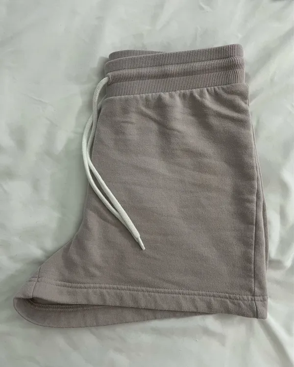 Light Mauve Aritzia Sweat Short - Image 2