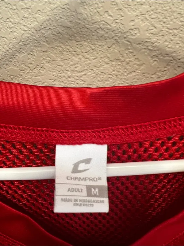 Women's Red Mesh V - Image 2