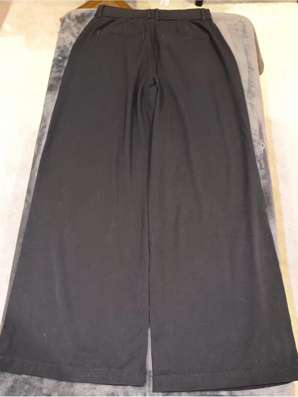 American Eagle Outfitters Super High Rise Wide Leg Pant in Black Size 6 Regular - Image 11