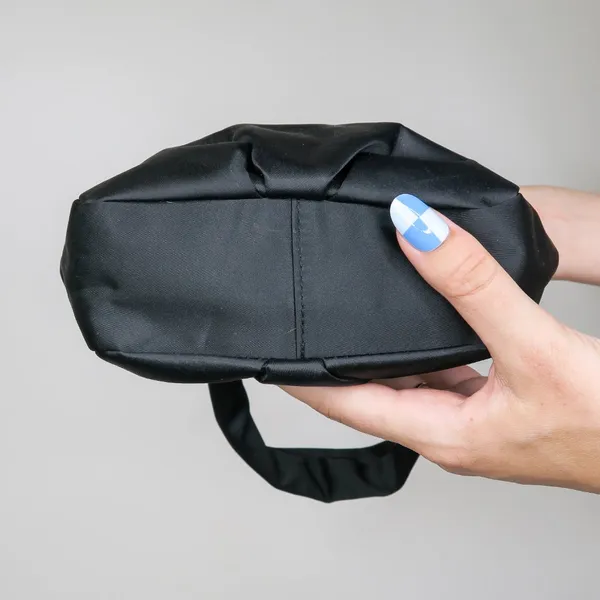Vintage 50s Black Coin Purse Evening Bag - Image 4