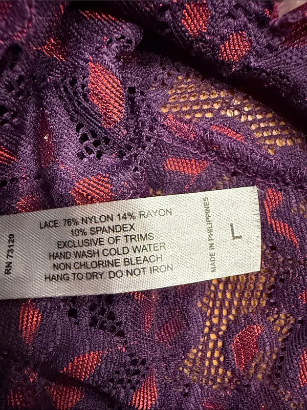 Frederick’s of Hollywood halter lace teddy size large . - Image 4