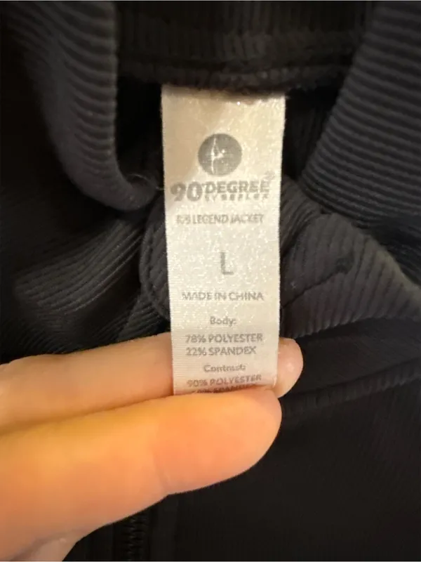 90 Degree By Reflex Black Lightweight Zip - Image 4