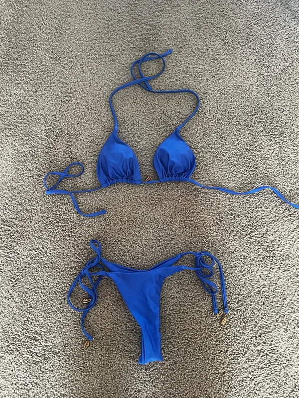 Blue Bikini Set Size M - Image 2