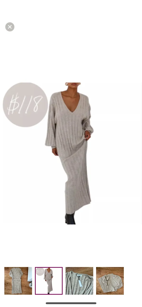 Rumored Sweater Dress - Image 2