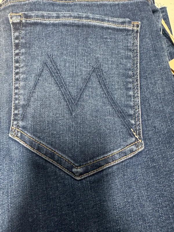 Mother The Newbie Ankle Fray Jeans Prized Possession Sz 28 New Mid Rise Straight - Image 6