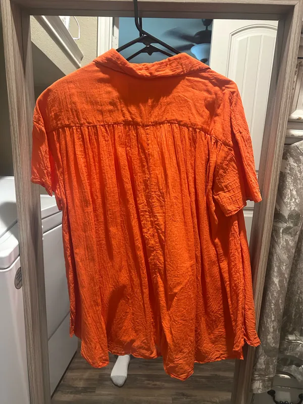 We The Free People Free orange blouse - Image 3
