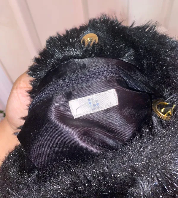 faux fur bag - Image 3