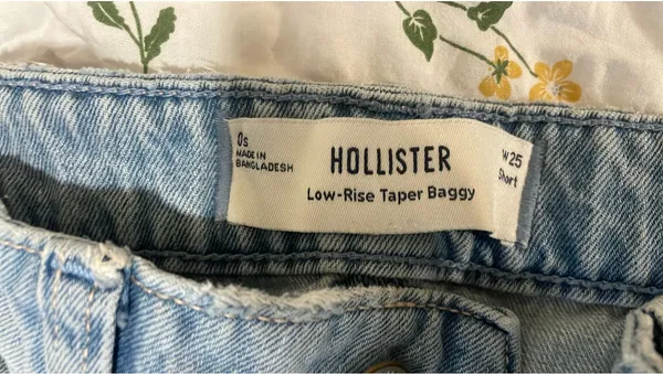 Hollister Jeans : Low-Rise Tapper Baggy - Image 3