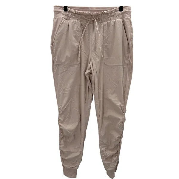 Lululemon Beyond The Studio‎ Jogger Pants Size 12 Feather Pink Athletic Lounge - Image 2