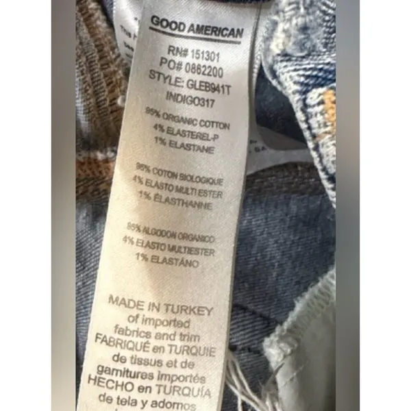 Good American Blue Denim Stretchy Jeans(Size 28) - Image 11