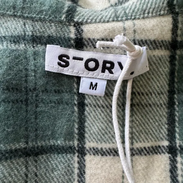 Story Granada Plaid Flannel Over Shirt Jacket - Image 6