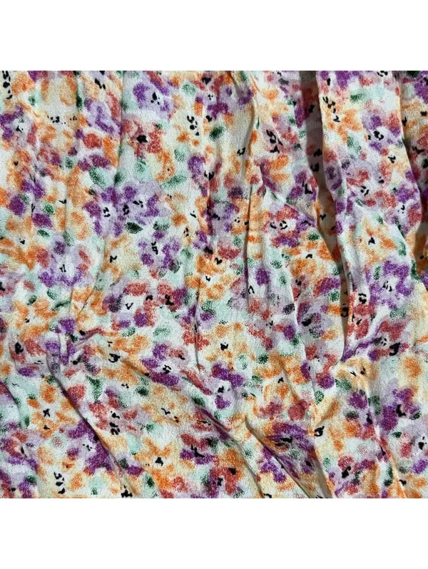 New Lulus Floral Midi Skirt - Image 3