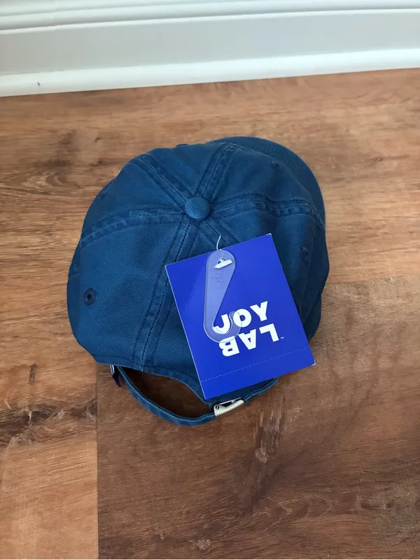 JoyLab Classic Blue Cotton Baseball Cap, NWT - Image 6