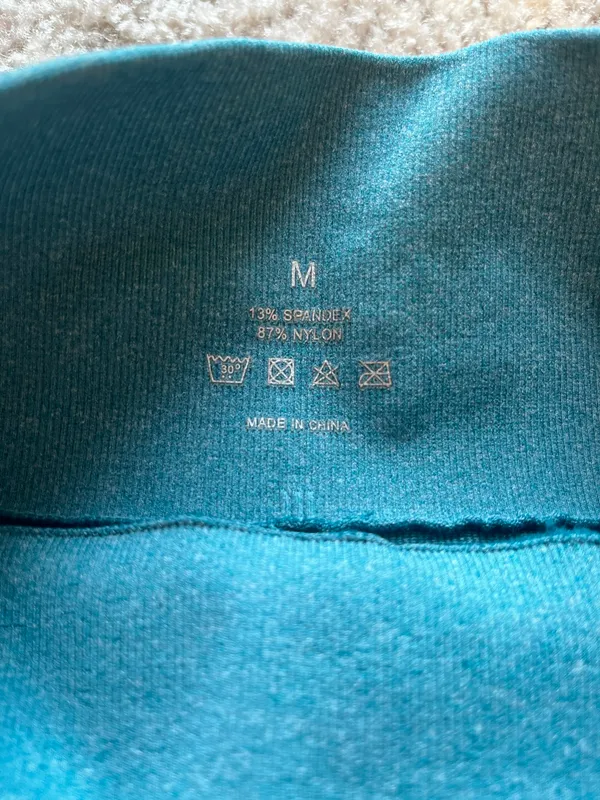 NVGTN Teal Contour Seamless Shorts - Image 5