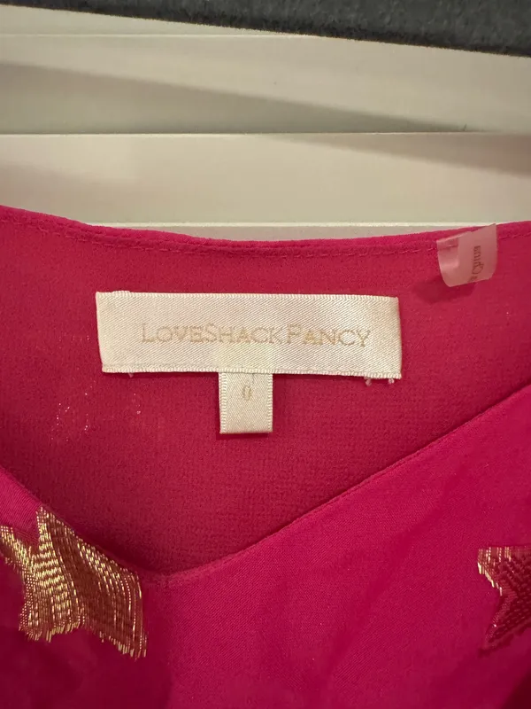 Love Shack Fancy Blaze Top Very Berry - Image 3