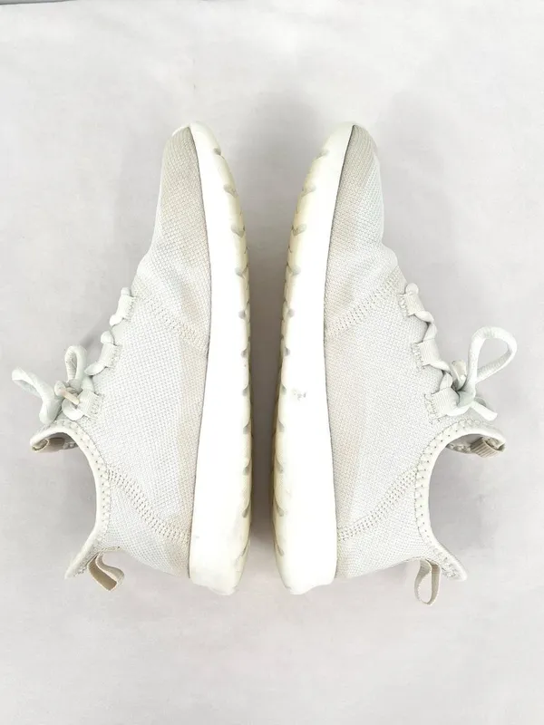 Adidas Cloudfoam Pure White Mesh Lightweight Running Sneakers Women’s 8 - Image 3