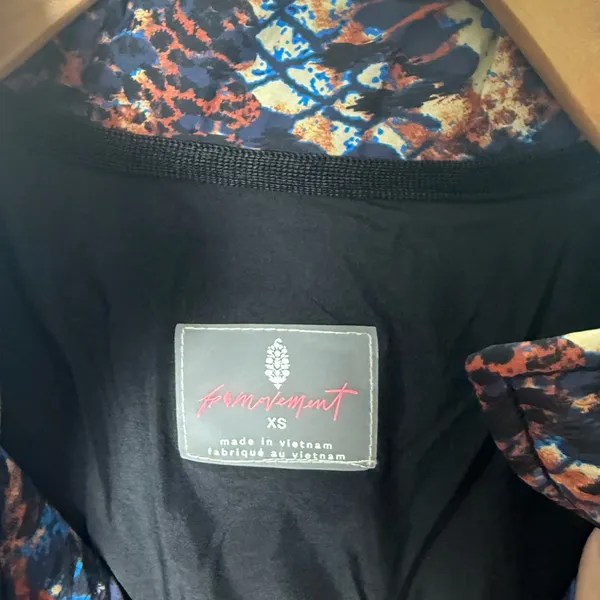 Free People Pippa Packable Printed Jacket XS - Image 7