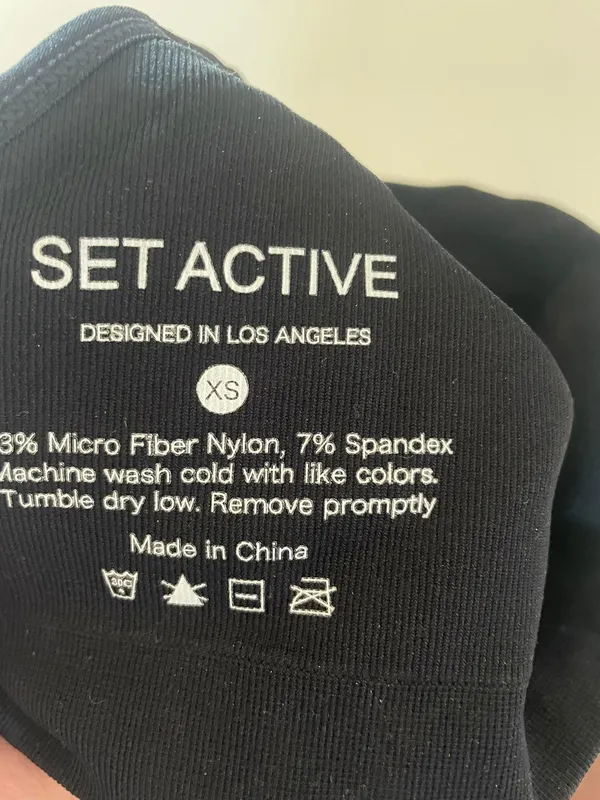 Set Active Sports Bra • Size XS - Image 3