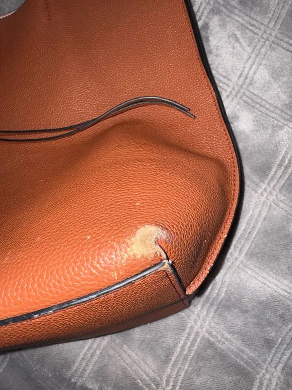 Rebecca Minkoff Megan Large Leather Tote Bag Brown - Image 6