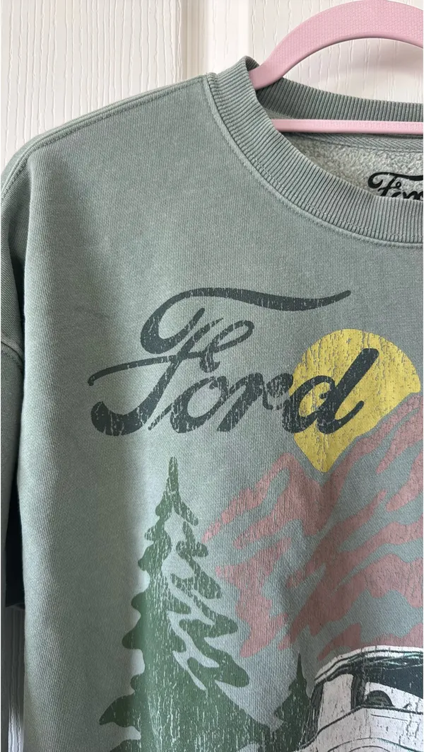 Vintage Ford Bronco Crew Green - Image 4